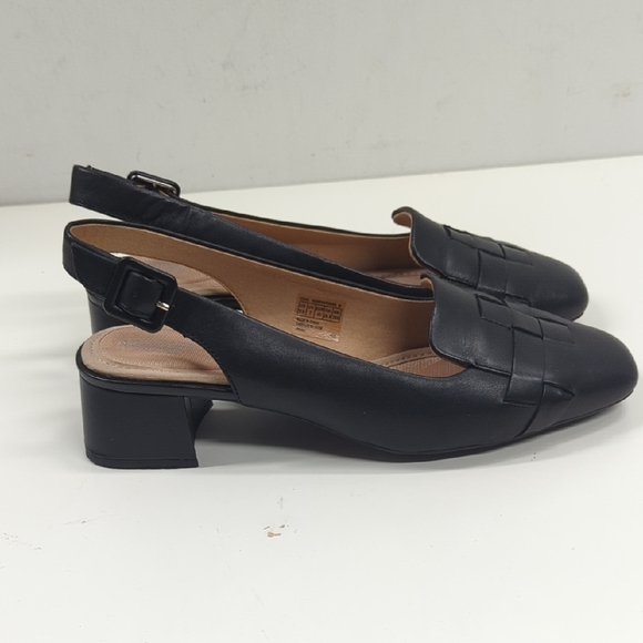 New Rockport Women's Tm Esma Slingback Flats in Black - Picture 6 of 9